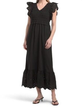 Calypso St. Barth Black Maxi Dress